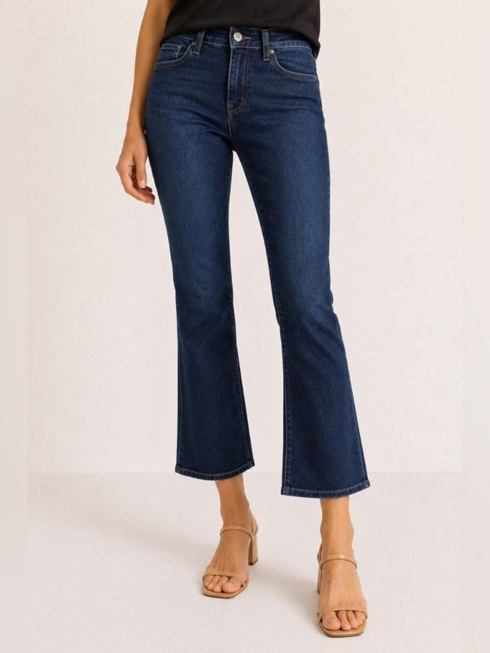 FRAME Le One Crop Mini Boot